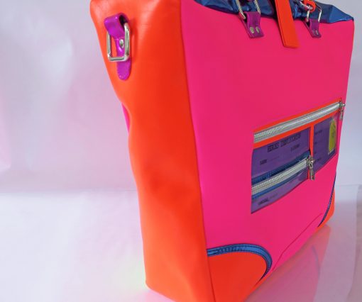 Neonpink Superheroicly bigsy bag - Image 4