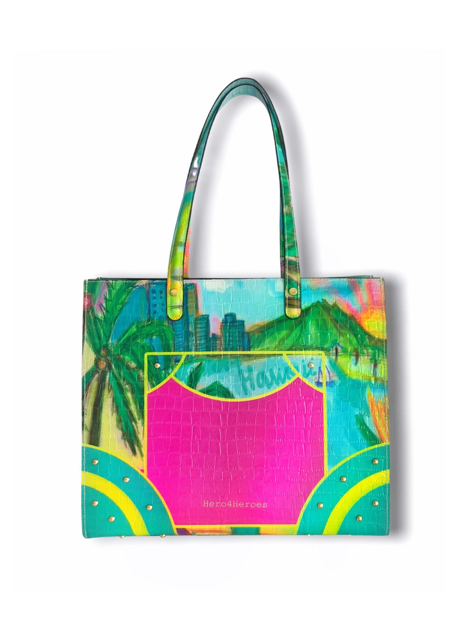 Hawaii big print bag Hero4Heroes
