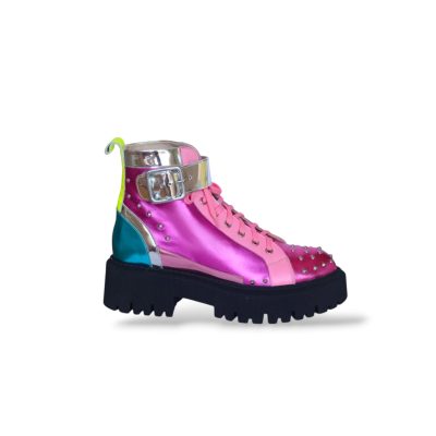 Candy afternoon combat boots