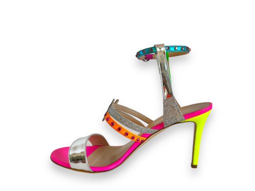 Silver cherry sandals - Image 2