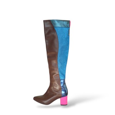 Chocolate kiss knee boots