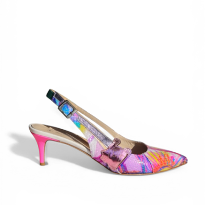 Dessert in Paris kitten sandals