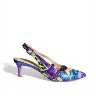 Lunch in Rijeka kitten sandals