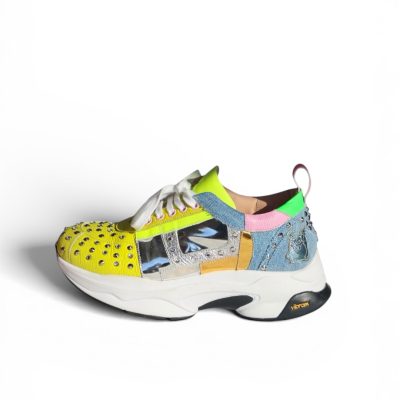 Sunset in Barcelona sneakers